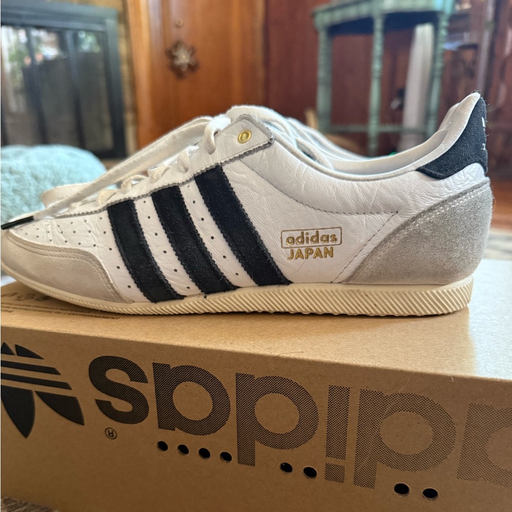 Adidas Japan White and Black Sneakers